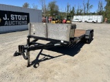 2016 Eagle T/A Equipment Trailer