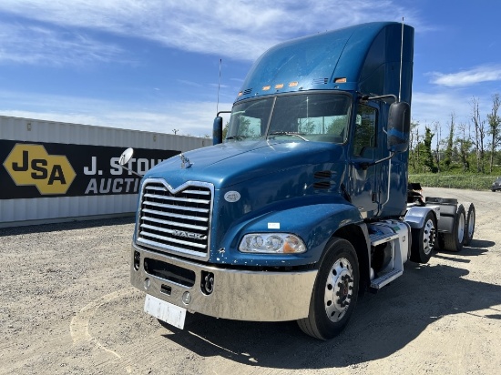 2015 Mack CXU613 Tri-Axle Truck Tractor