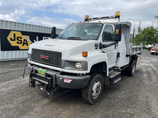 2006 GMC C5500 S/A 4x4 Dump Truck