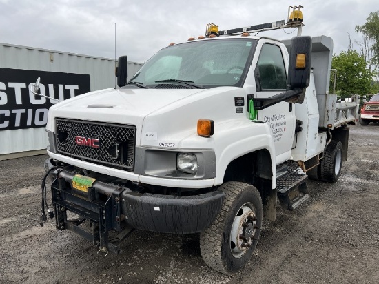 2006 GMC C5500 S/A 4x4 Dump Truck