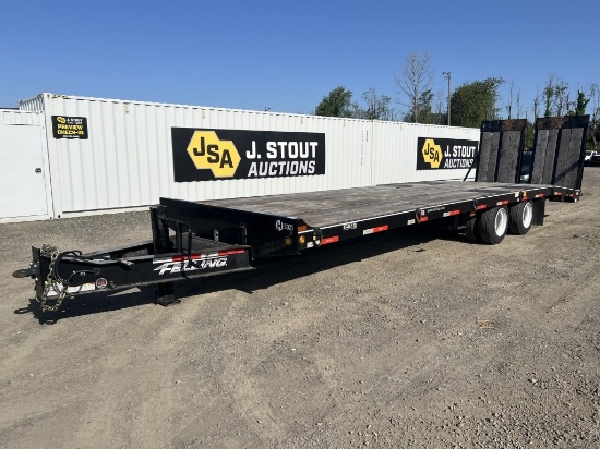2021 Felling FT40 2TA T/A Equipment Trailer