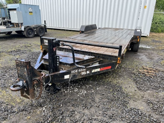 2009 Great Northern TB20-16K T/A Equipment Trailer