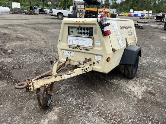 1996 Ingersoll Rand P185WJD Towable Air Compressor