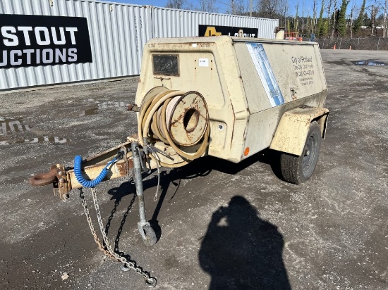 1988 Ingersoll Rand 185 Towable Air Compressor