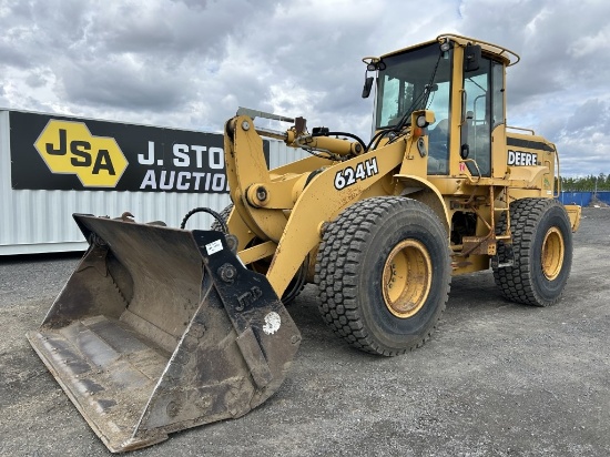 1998 John Deere 624H Wheel Loader