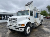 2001 International 4900 Bucket Truck