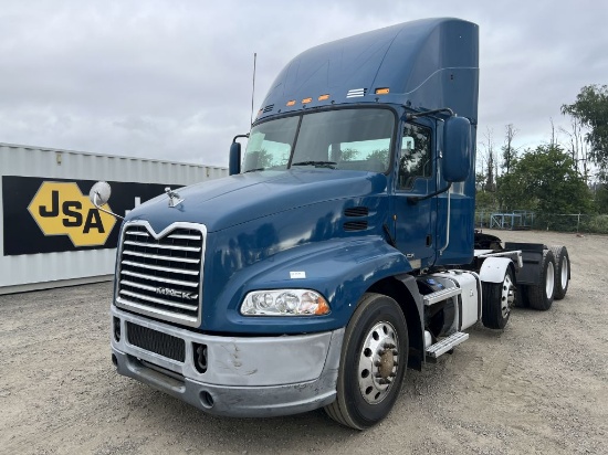 2013 Mack CXU613 Tri-Axle Truck Tractor