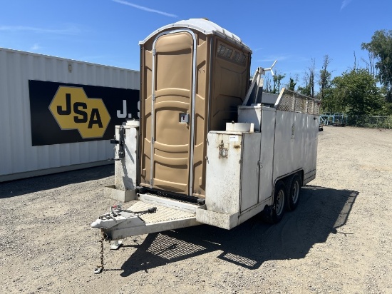 1991 Pacific Machine T/A Utility Trailer