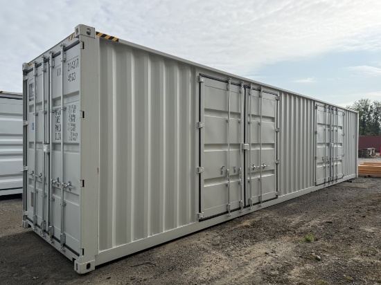 2025 40' High Cube Shipping Container