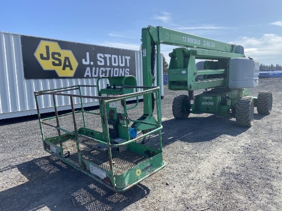 2011 Genie Z-60/34 4x4 Articulating Boom Lift