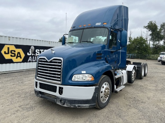 2011 Mack CXU613 Tri-Axle Truck Tractor