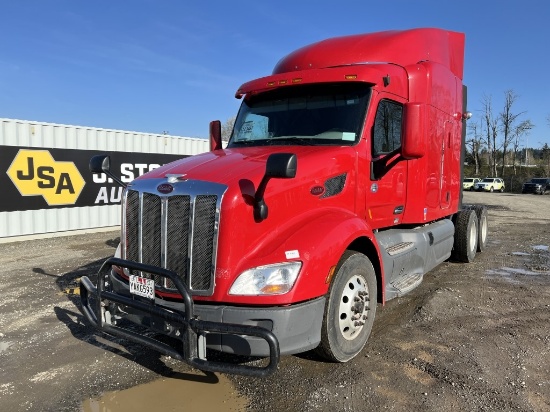 2019 Peterbilt 579 T/A Sleeper Truck Tractor