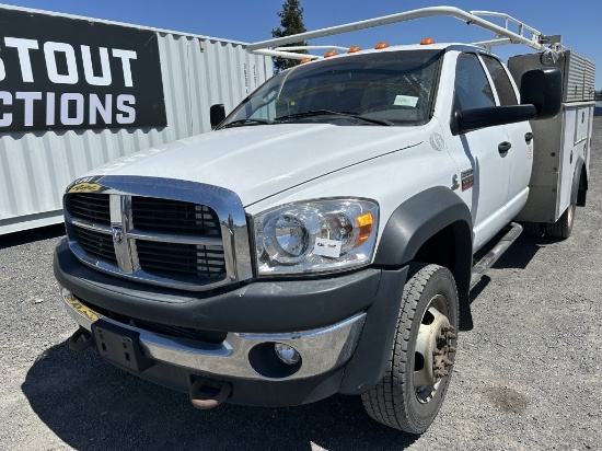2010 Dodge Ram 5500 Crew Cab 4x4 Utility Truck