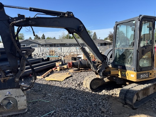 John Deere 50G Mini Hydraulic Excavator