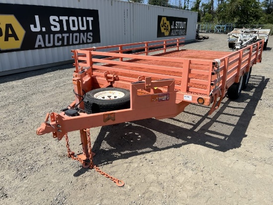 2004 Sno-Cat SR-16 T/A Equipment Trailer
