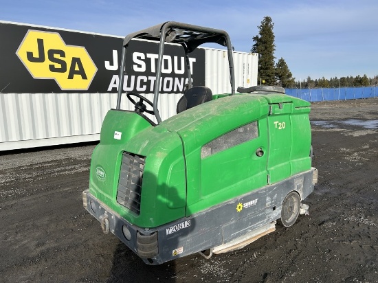 Tennant T20 Ride On Floor Scrubber