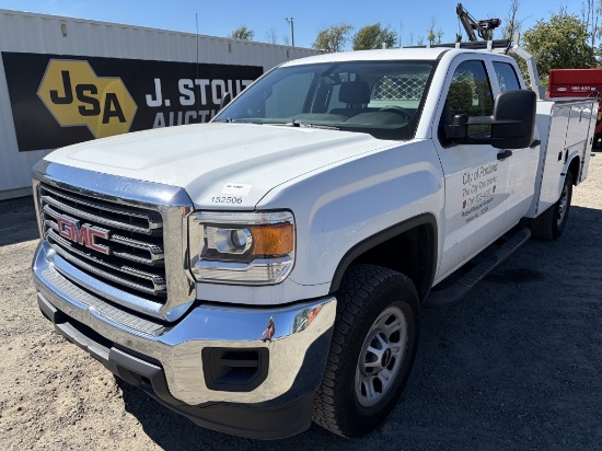 2015 GMC Sierra Crew Cab 4X4 Service Truck