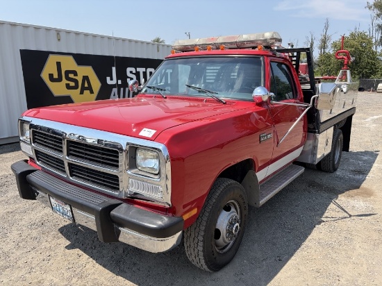1993 Dodge Ram 3500 4X4 Brush Truck