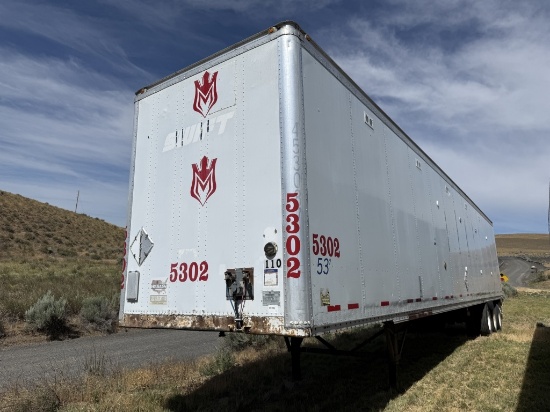 2001 Wabash 53' Quad-Axle Dry Van Trailer