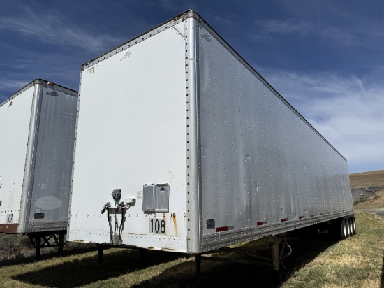1998 Alloy 53' Quad-Axle Dry Van Trailer