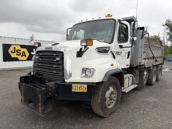 2018 Freightliner 114SD Tri-Axle Dump Truck