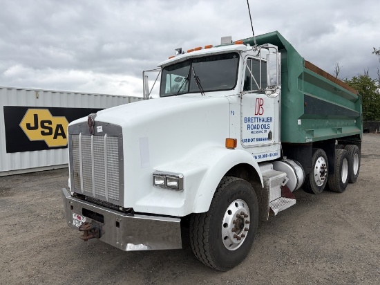1991 Kenworth T8 Tri-Axle Dump Truck