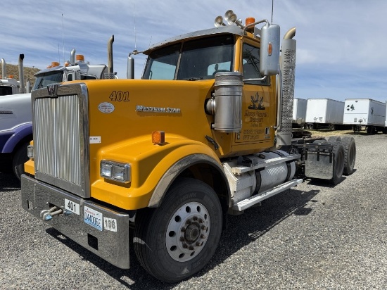 2018 Western Star 4900 T/A Truck Tractor