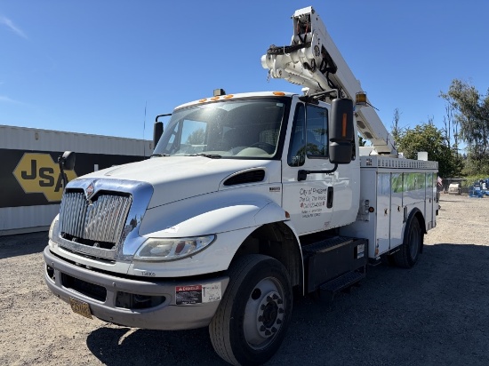 2013 International 4300 Hybrid Bucket Truck