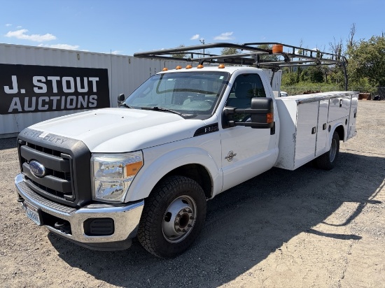 2016 Ford F350 Utility Truck