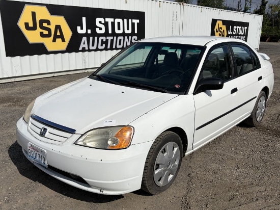 2001 Honda Civic DX Sedan