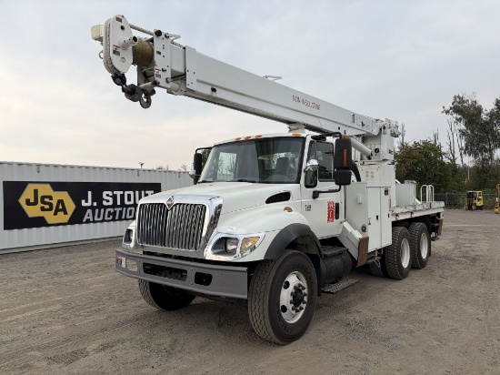 2005 International 7400 T/A Digger Derrick Truck