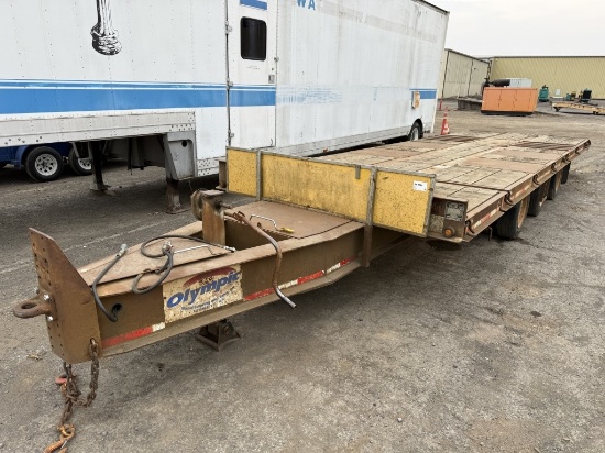 2000 Olympic 30TDT-3 Tri-Axle Equipment Trailer