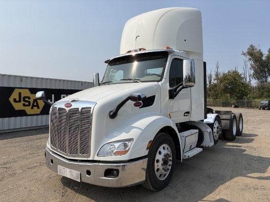 2020 Peterbilt 579 Tri-Axle Truck Tractor