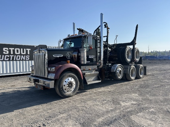 1999 Kenworth W900 Tri-Axle Log Truck