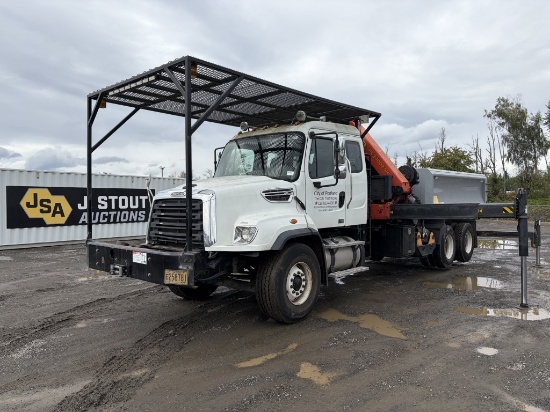 2013 Freightliner 114SD Knuckle Boom Crane Truck