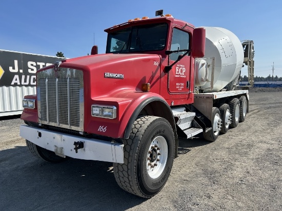 2005 Kenworth W900 Quad-Axle Cement Mixer Truck