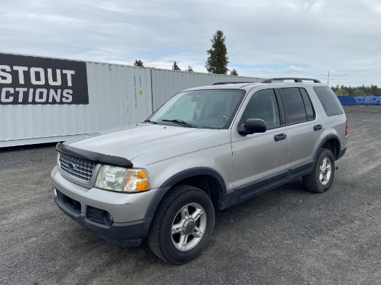 2003 Ford Explorer XLT 4X4 SUV