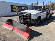 2011 Ford F350 SD Flatbed Truck