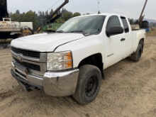 2008 Chevrolet Silverado 2500 Extra Cab 4X4 Pickup