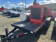 2015 Bulldog T/A 15KW Water Blasting Trailer