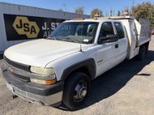 2002 Chevrolet Silverado 3500 Extra Cab Dump Truck
