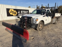 2011 Ford F350 Flatbed Utility Truck