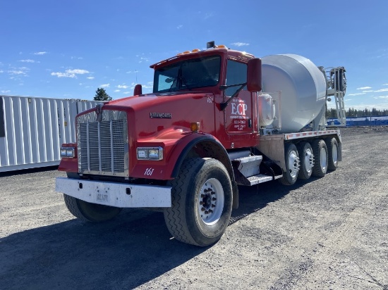 2004 Kenworth W900 Quad-Axle Cement Mixer Truck