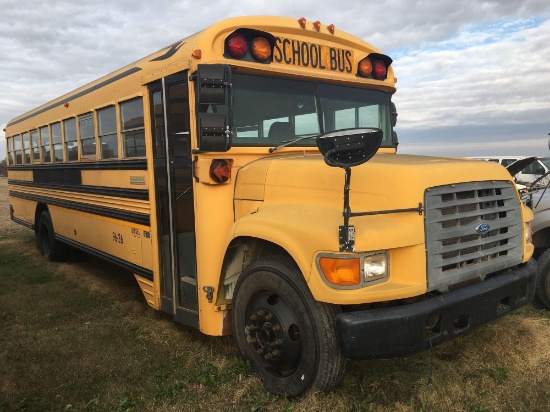 1997 Ford B800 Bus, VIN # 1FDNB80CXVVA05768