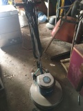 Commercial floor scrubber