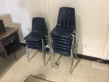 16 inch seat height two different styles appear to be in good condition