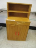 Wood Children's Play Kitchen Cabinet.