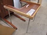 Wooden & Metal Student Desk.