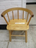 Wood Children's Chair.