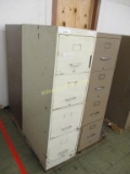 (4) 4 Drawer Standard File Cabinets.